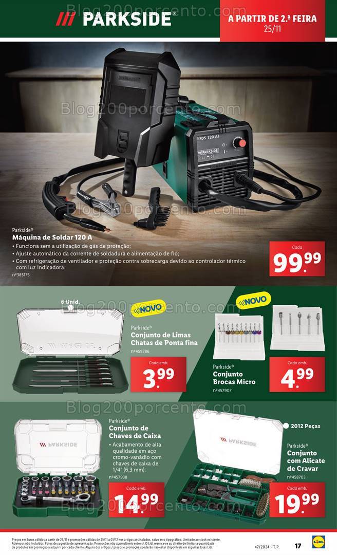 Antevisão Folheto LIDL Bazar Promoções a partir de 25 novembro