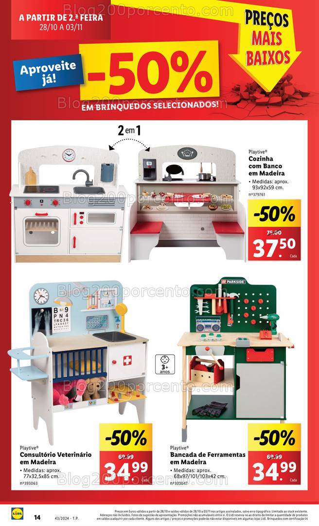 Antevisão Folheto LIDL Bazar Promoções de 24 a 30 outubro