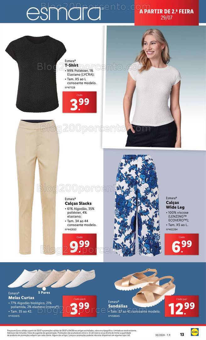 Antevisão Folheto LIDL Bazar Promoções de 25 a 31 julho