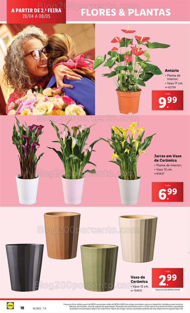 Antevisão Folheto LIDL Especial Dia da Mãe Promoções de 28 abril a 8 maio