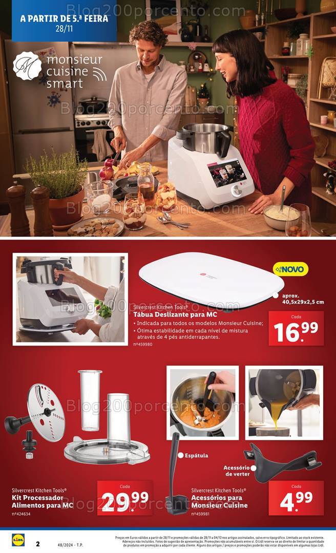 Antevisão Folheto LIDL Bazar Promoções de 28 novembro a 4 dezembro