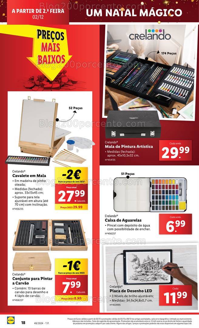 Antevisão Folheto LIDL Bazar Promoções a partir de 2 dezembro