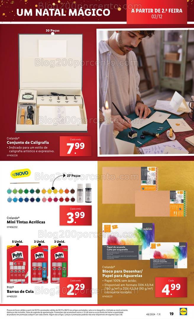 Antevisão Folheto LIDL Bazar Promoções a partir de 2 dezembro