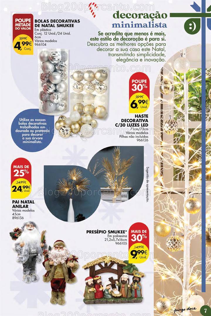 Antevisão Folheto PINGO DOCE Ofertas de Natal Promoções até 31 dezembro