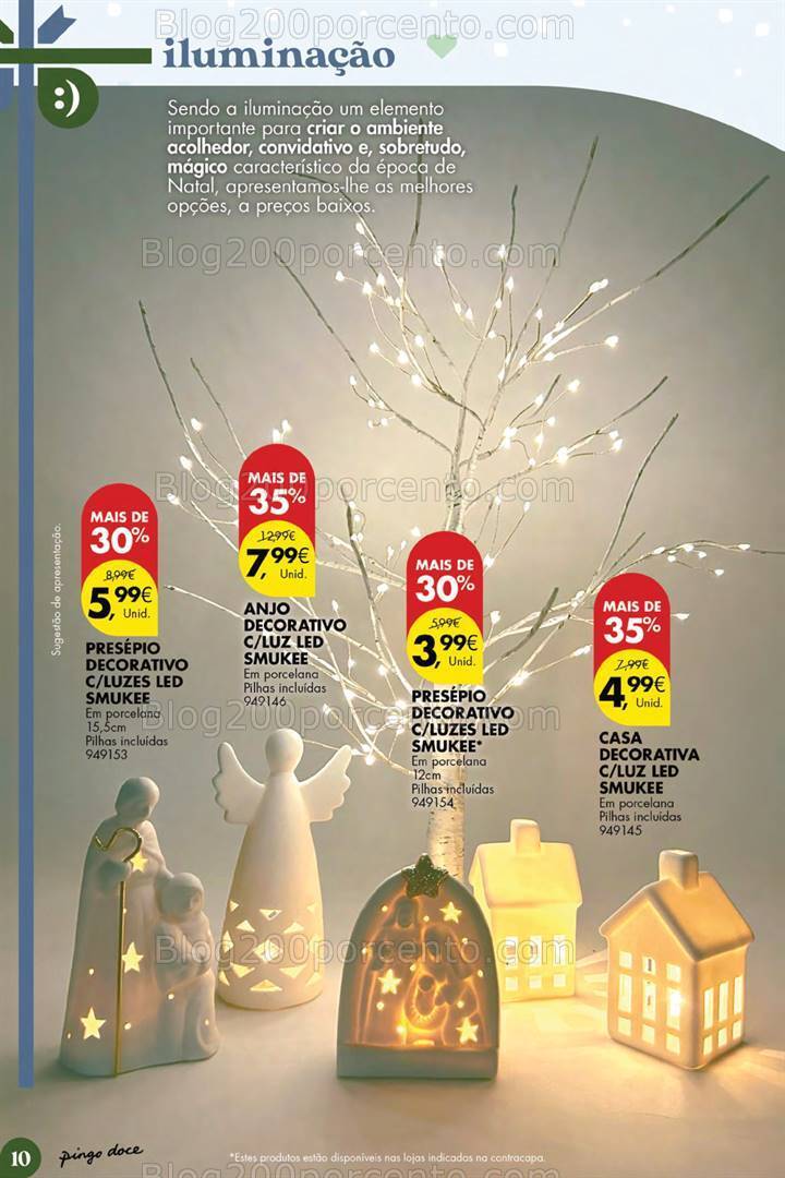 Antevisão Folheto PINGO DOCE Ofertas de Natal Promoções até 31 dezembro