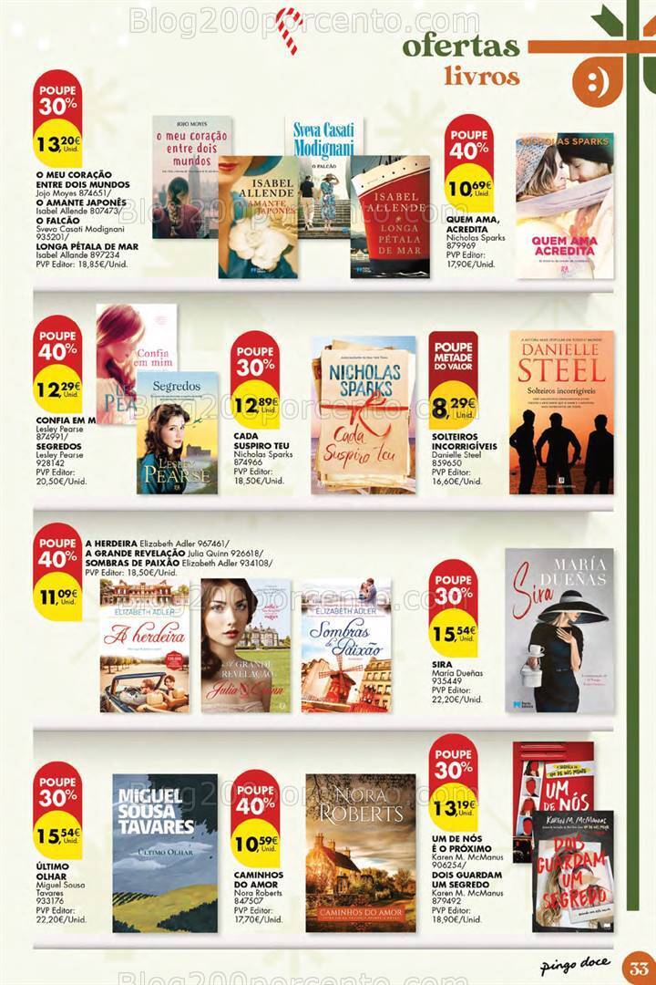 Antevisão Folheto PINGO DOCE Ofertas de Natal Promoções até 31 dezembro