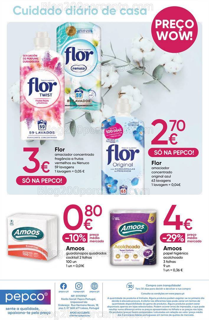 Antevisão Folheto PEPCO Alimentar e Drogaria Promoções de 23 novembro a 6 dezembro