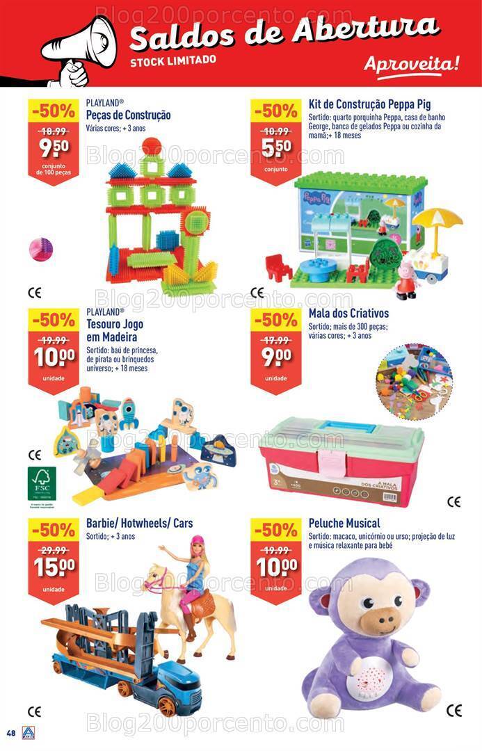 Antevisão Folheto ALDI Aberturas - Paredes Promoções de 13 a 19 dezembro