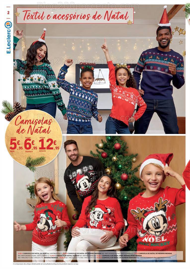 Antevisão Folheto E-LECLERC Presentes de Natal Promoções de 3 novembro a 24 dezembro