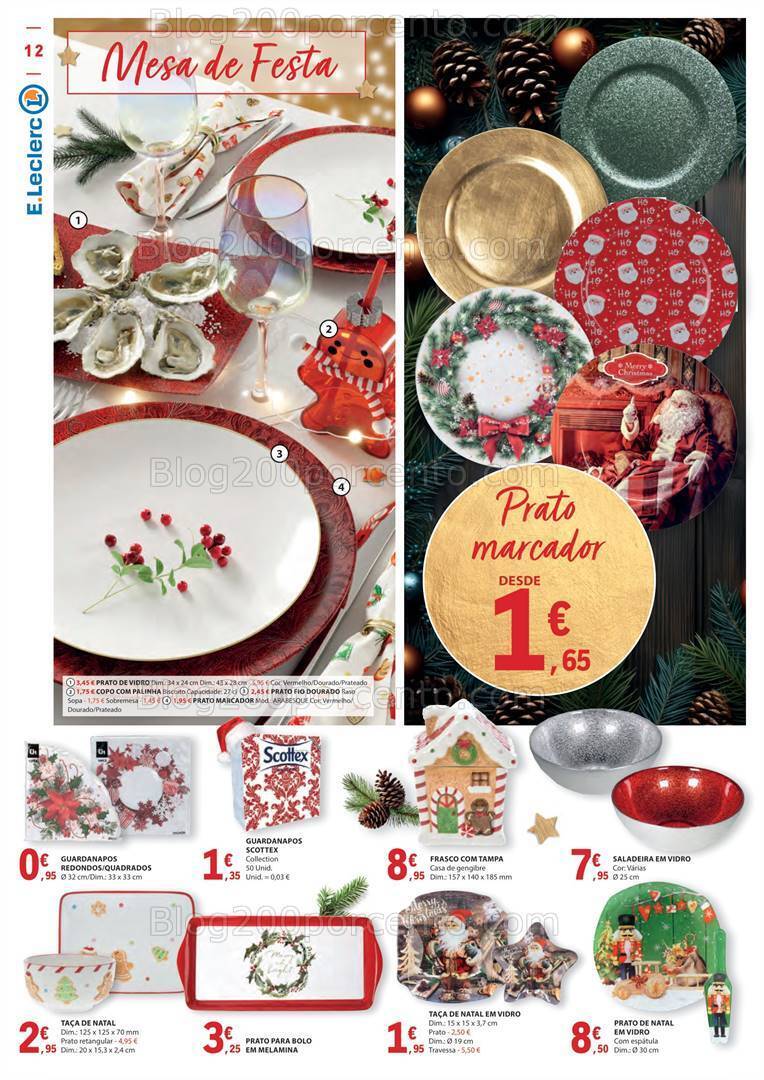 Antevisão Folheto E-LECLERC Presentes de Natal Promoções de 3 novembro a 24 dezembro