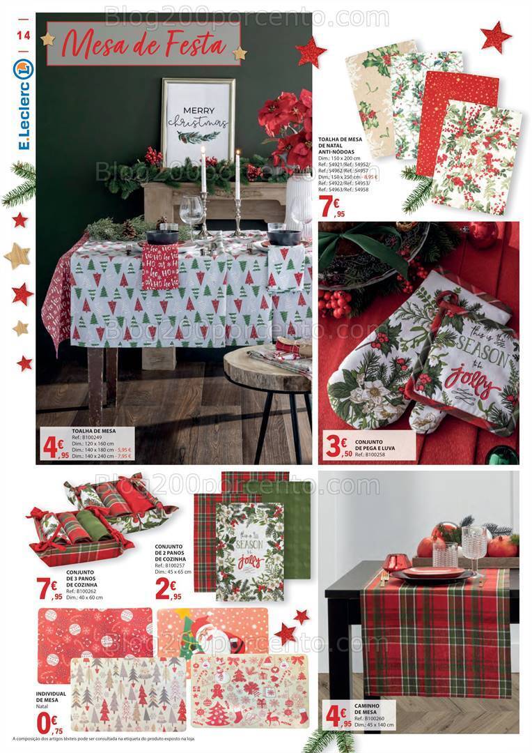 Antevisão Folheto E-LECLERC Presentes de Natal Promoções de 3 novembro a 24 dezembro
