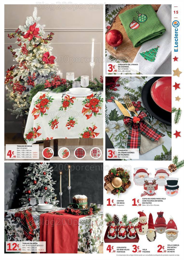 Antevisão Folheto E-LECLERC Presentes de Natal Promoções de 3 novembro a 24 dezembro