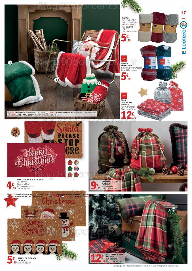 Antevisão Folheto E-LECLERC Presentes de Natal Promoções de 3 novembro a 24 dezembro