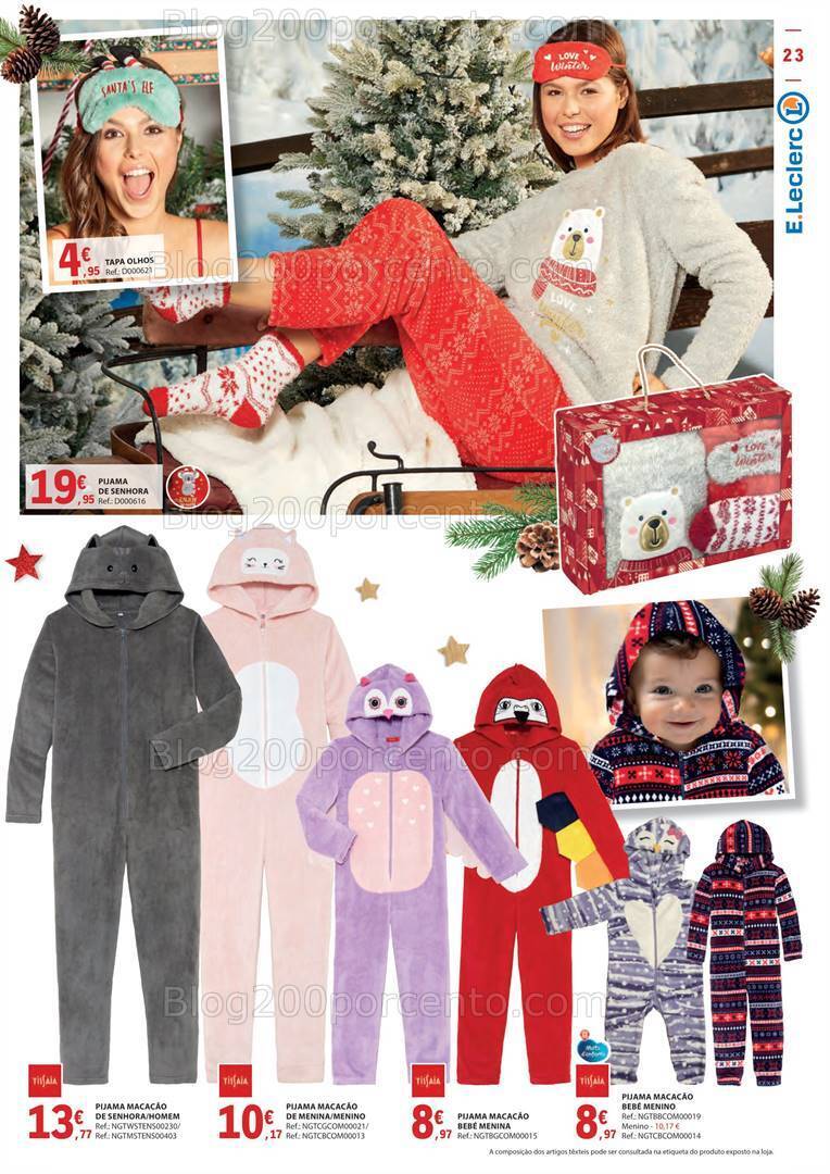 Antevisão Folheto E-LECLERC Presentes de Natal Promoções de 3 novembro a 24 dezembro