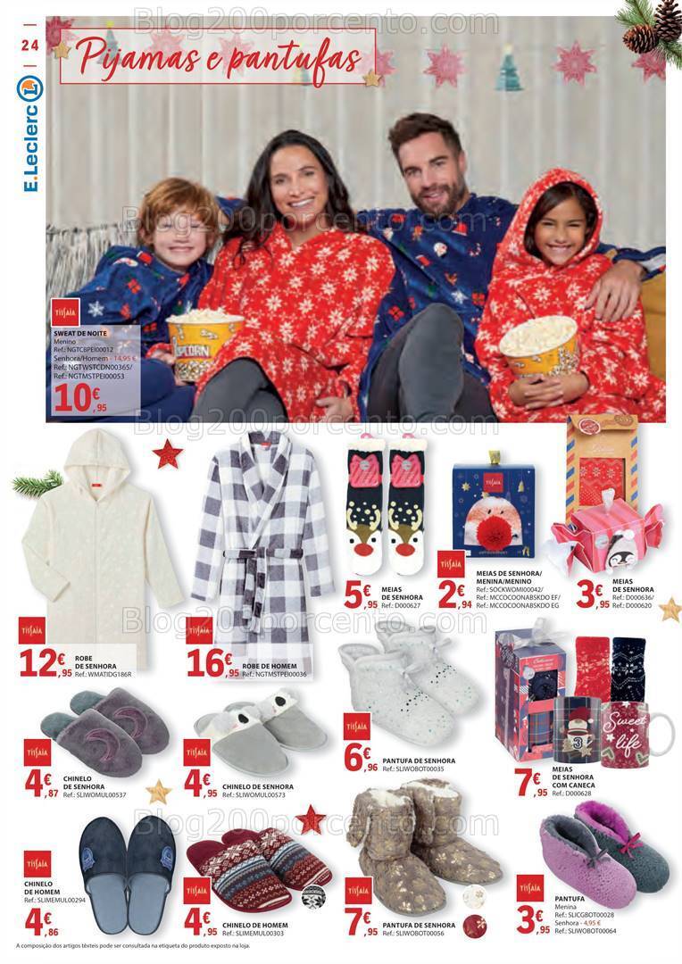 Antevisão Folheto E-LECLERC Presentes de Natal Promoções de 3 novembro a 24 dezembro