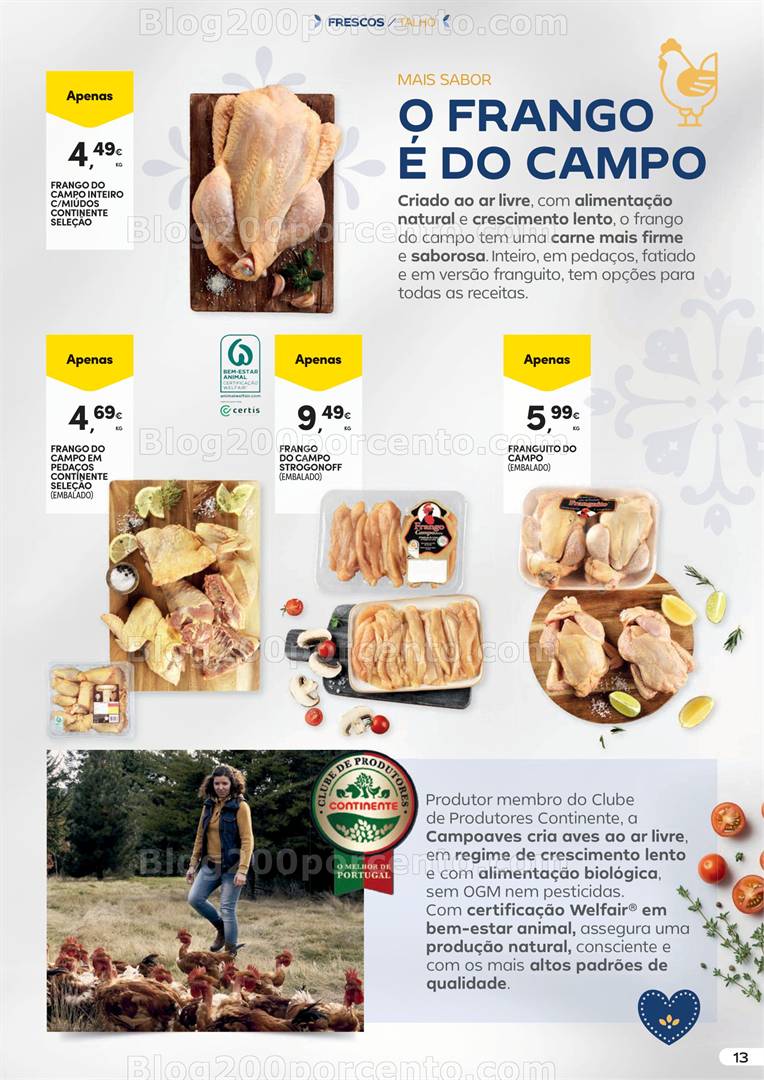 Antevisão Folheto CONTINENTE Produção Nacional Promoções de 6 a 18 maio