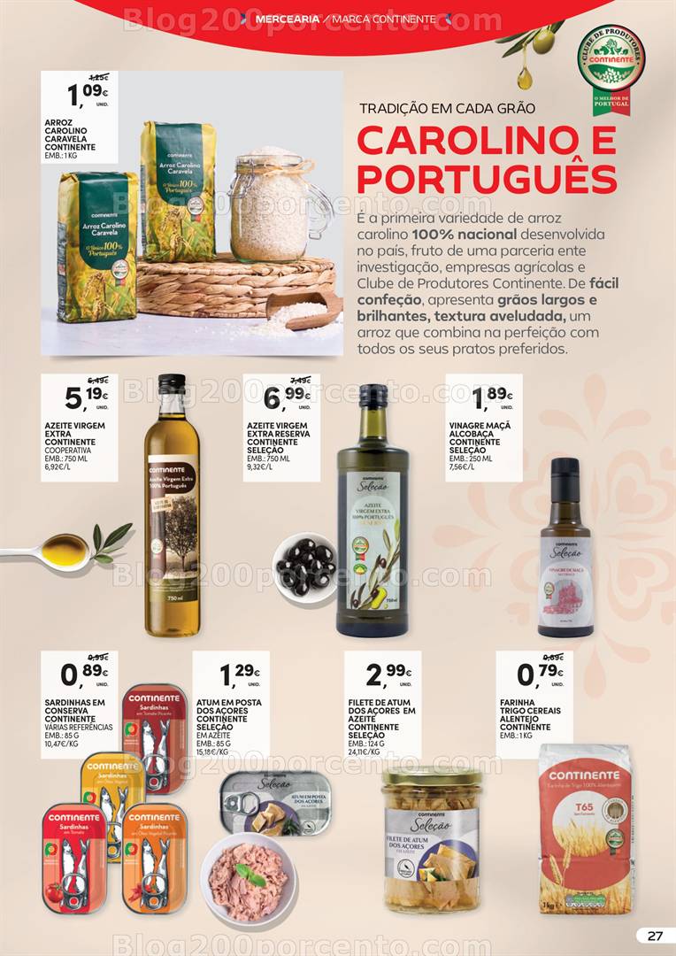 Antevisão Folheto CONTINENTE Produção Nacional Promoções de 6 a 18 maio