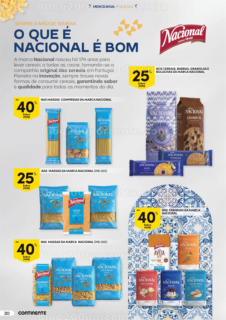 Antevisão Folheto CONTINENTE Produção Nacional Promoções de 6 a 18 maio