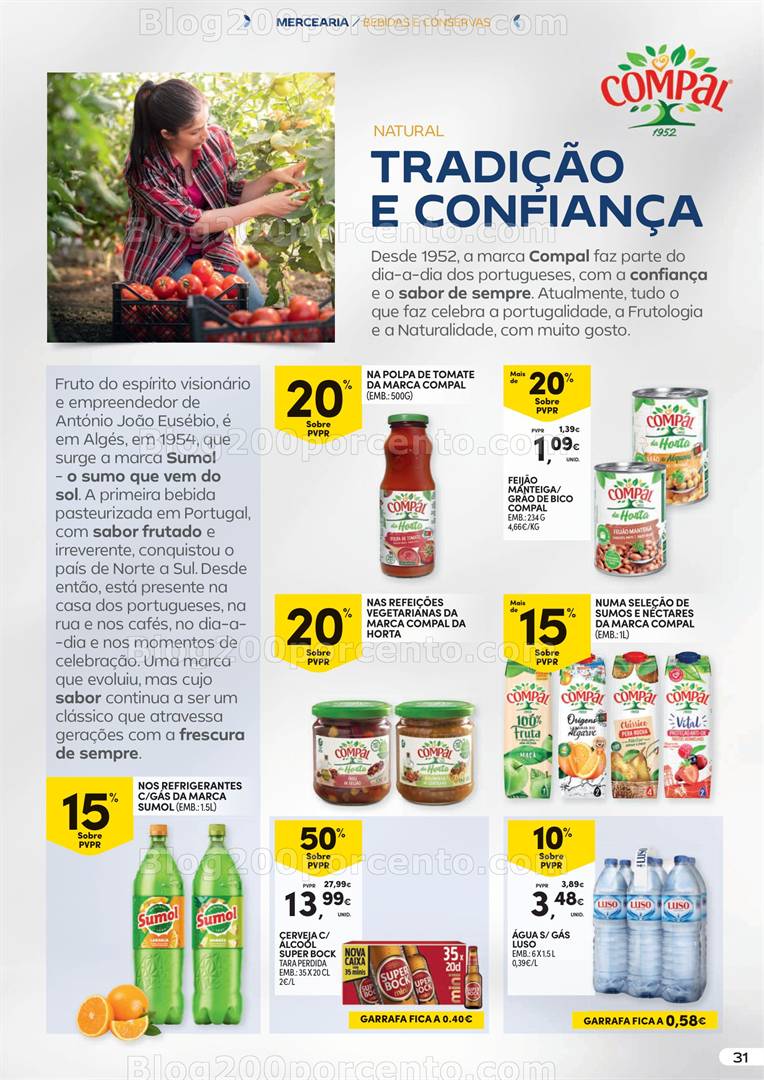 Antevisão Folheto CONTINENTE Produção Nacional Promoções de 6 a 18 maio