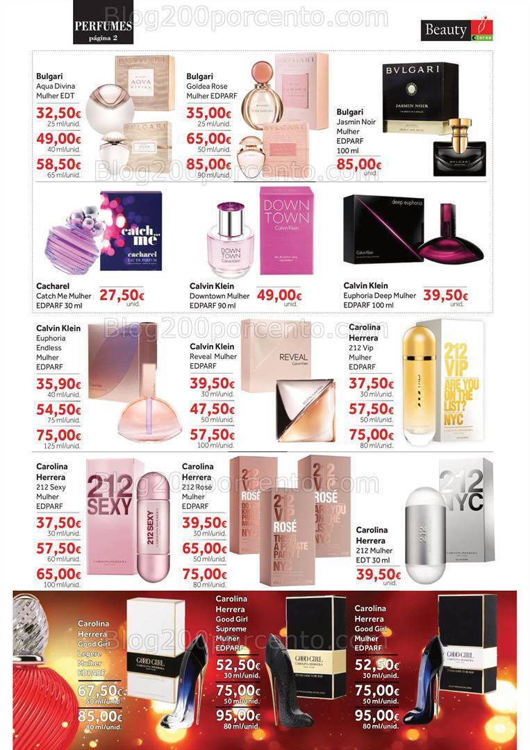 Antevisão Folheto BEAUTY STORES Promoções até 6 janeiro