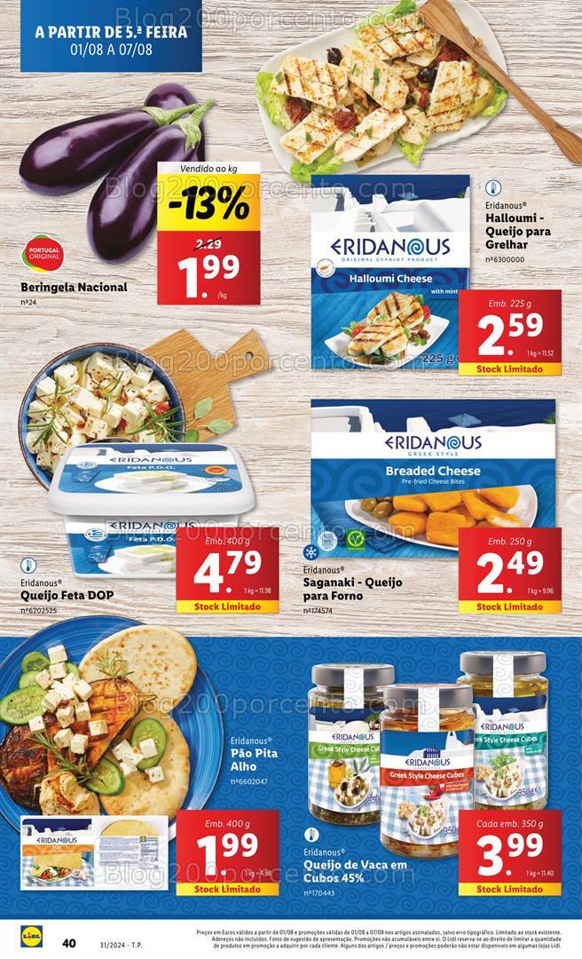 Antevisão Folheto LIDL Sabores do Mundo Promoções de 1 a 7 agosto
