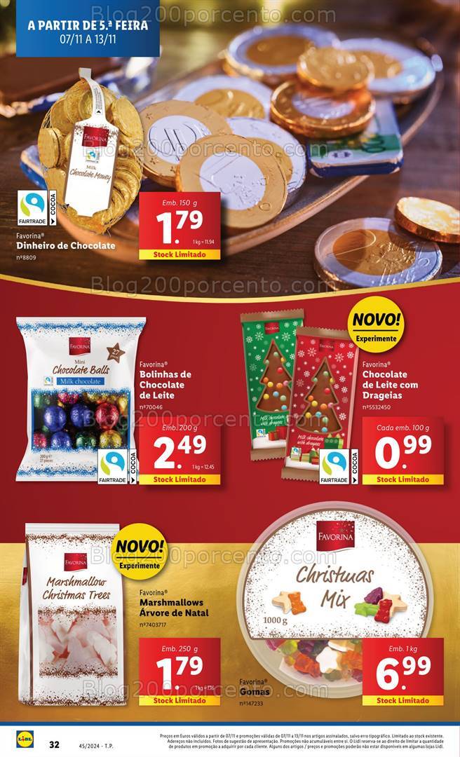 Antevisão Folheto LIDL Promoções de 7 a 13 novembro