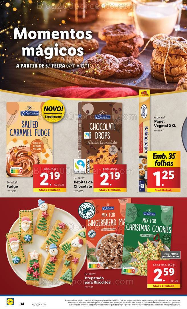 Antevisão Folheto LIDL Promoções de 7 a 13 novembro