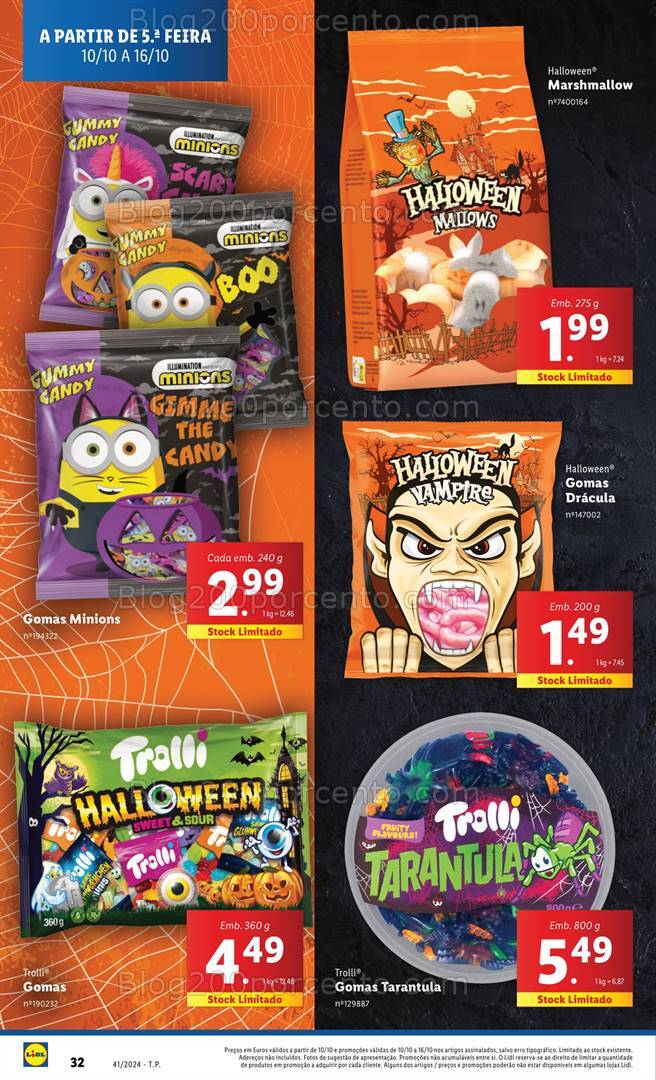 Antevisão Folheto LIDL Promoções de 10 a 16 outubro