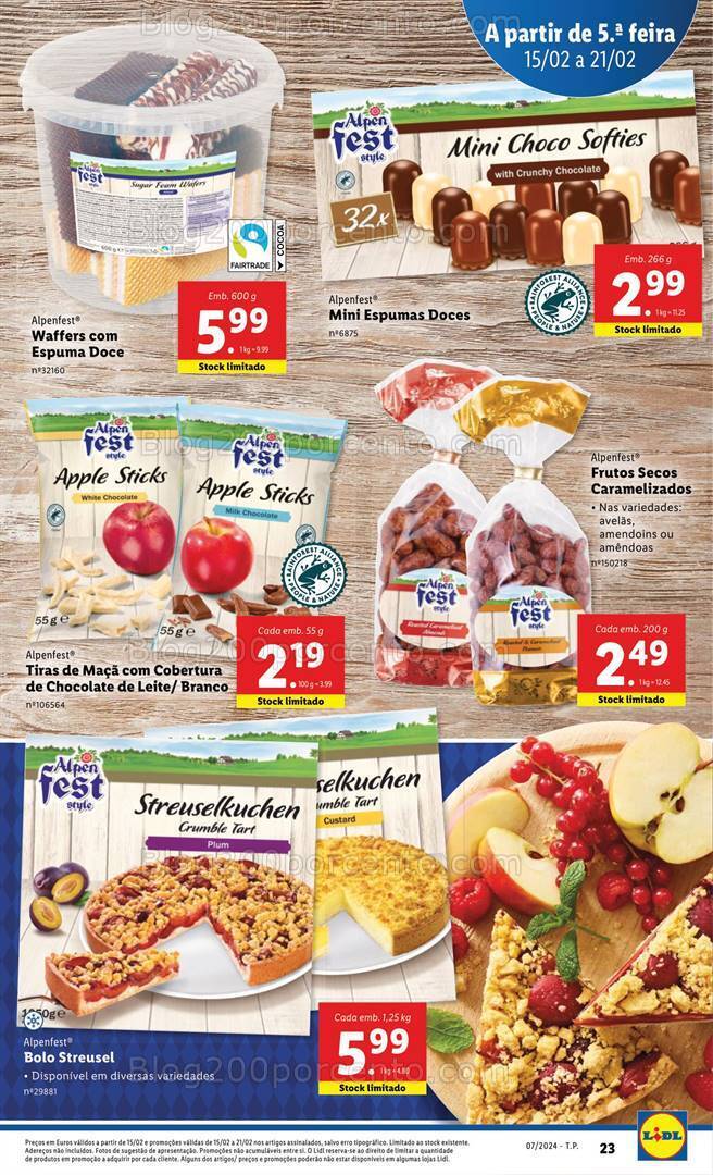 Antevisão Folheto LIDL Sabores do Mundo Promoções de 15 a 21 fevereiro