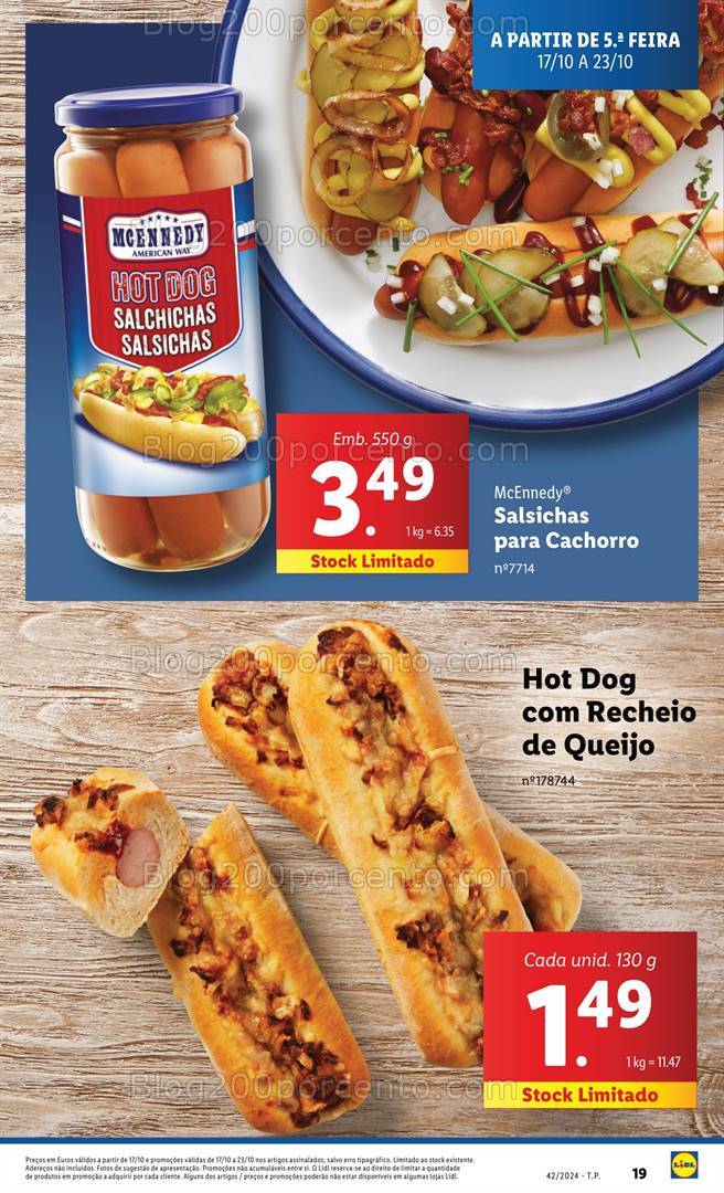 Antevisão Folheto LIDL Promoções de 17 a 23 outubro