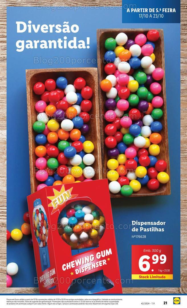 Antevisão Folheto LIDL Promoções de 17 a 23 outubro