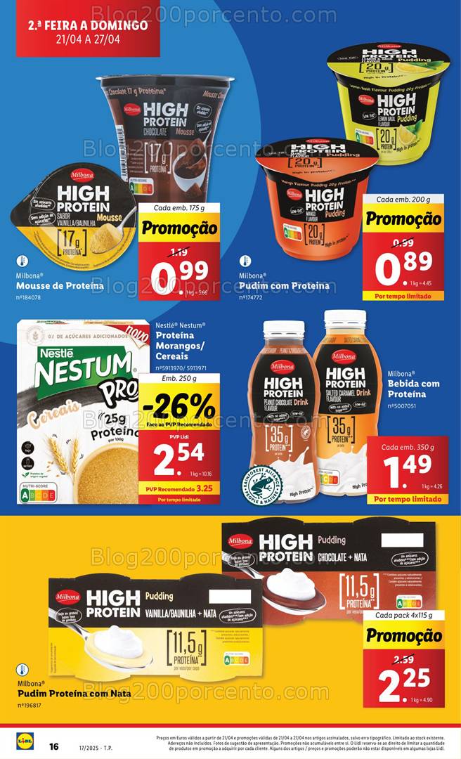 Antevisão Folheto LIDL Promoções de 21 a 27 abril - Edição Digital