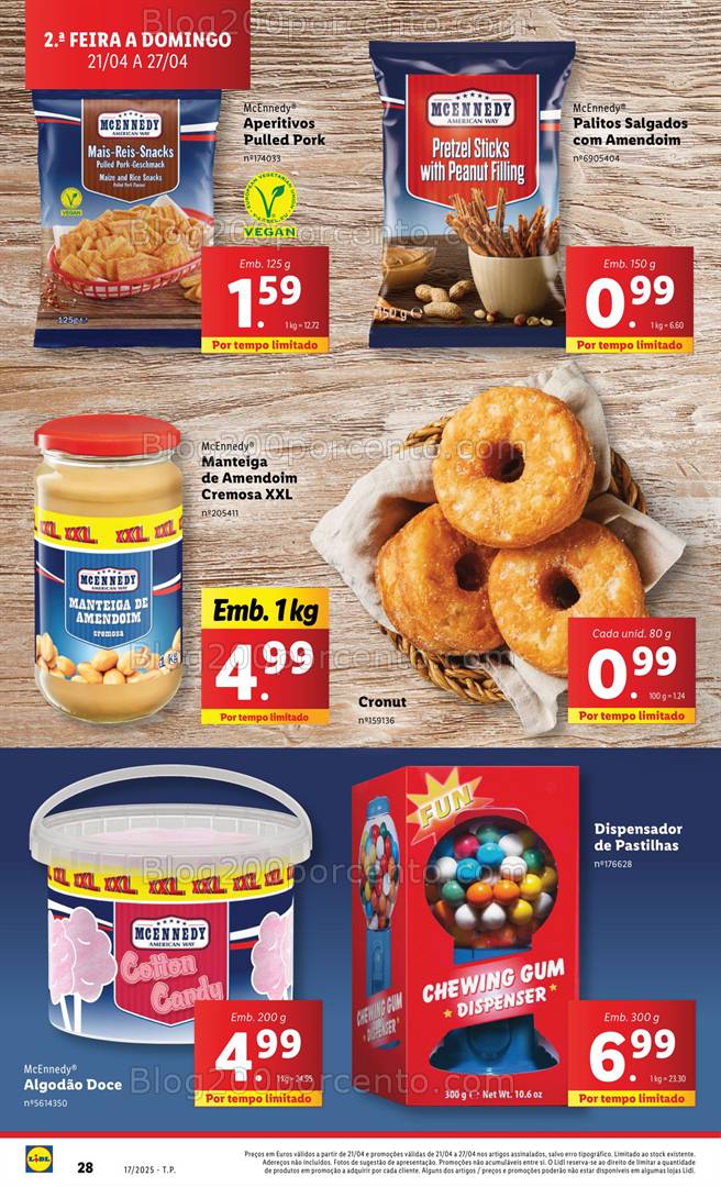 Antevisão Folheto LIDL Promoções de 21 a 27 abril - Edição Digital