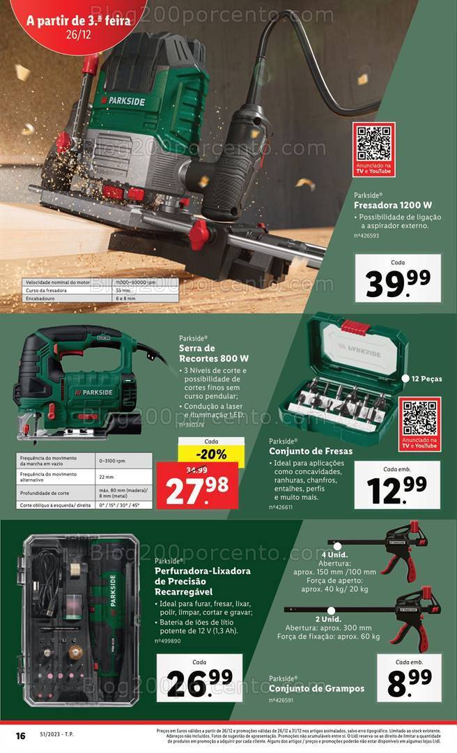 Antevisão Folheto LIDL Bazar Promoções a partir de 26 dezembro