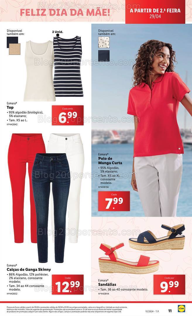 Antevisão Folheto LIDL Especial Dia da Mãe Promoções de 25 abril a 1 maio