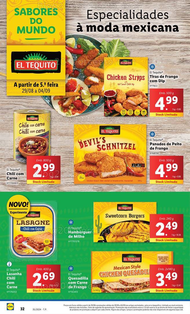 Antevisão Folheto LIDL Sabores do Mundo Promoções de 29 agosto a 4 setembro