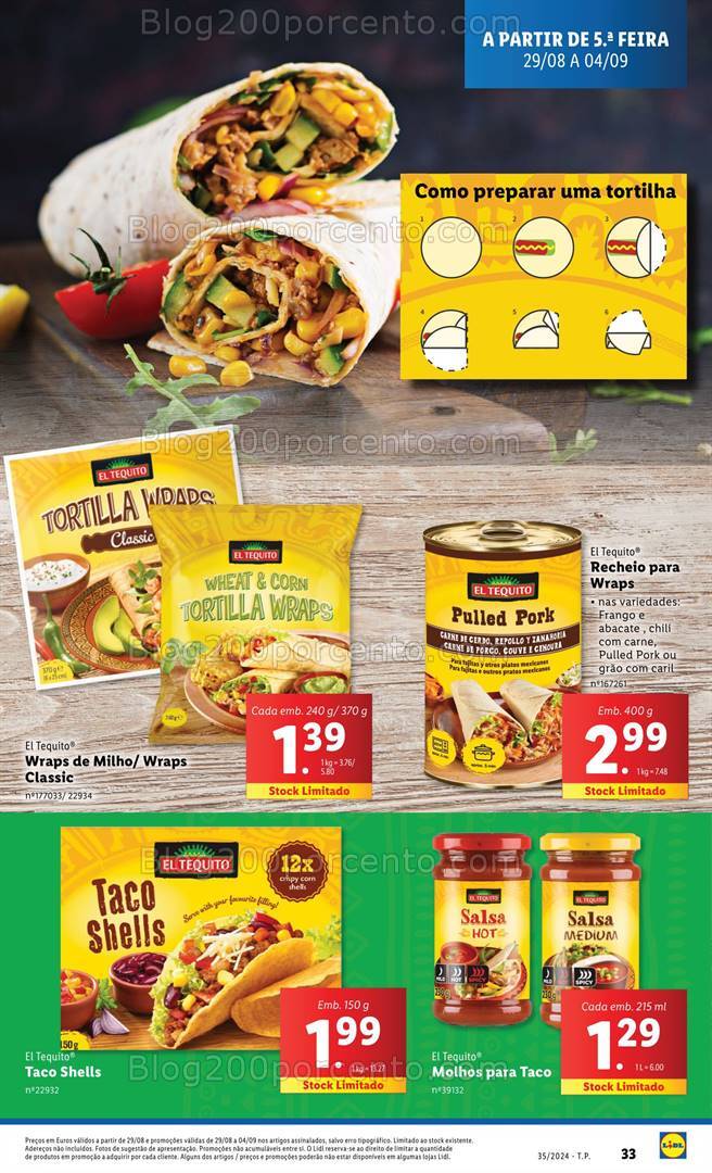 Antevisão Folheto LIDL Sabores do Mundo Promoções de 29 agosto a 4 setembro