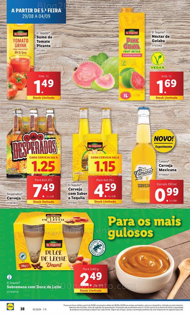 Antevisão Folheto LIDL Sabores do Mundo Promoções de 29 agosto a 4 setembro