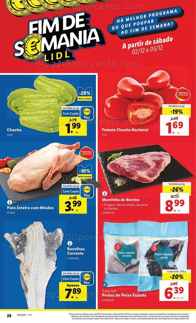 Antevisão Folheto LIDL Promoções de 30 novembro a 6 dezembro