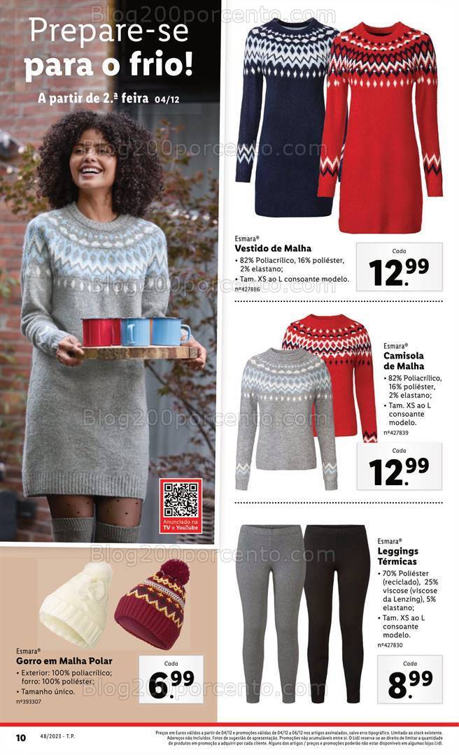 Antevisão Folheto LIDL Promoções de 30 novembro a 6 dezembro