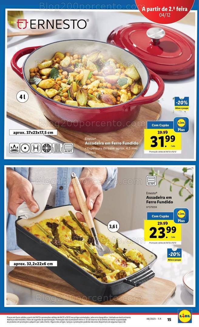 Antevisão Folheto LIDL Promoções de 30 novembro a 6 dezembro