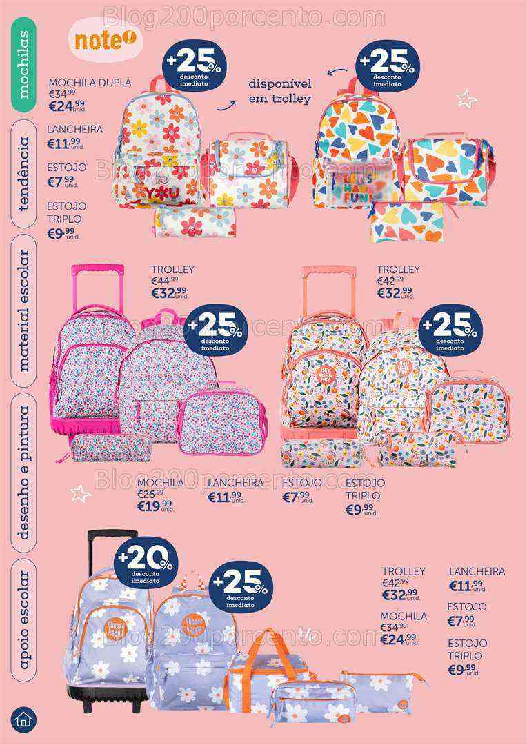 Antevisão Folheto NOTE Regresso às Aulas Promoções até 25 setembro