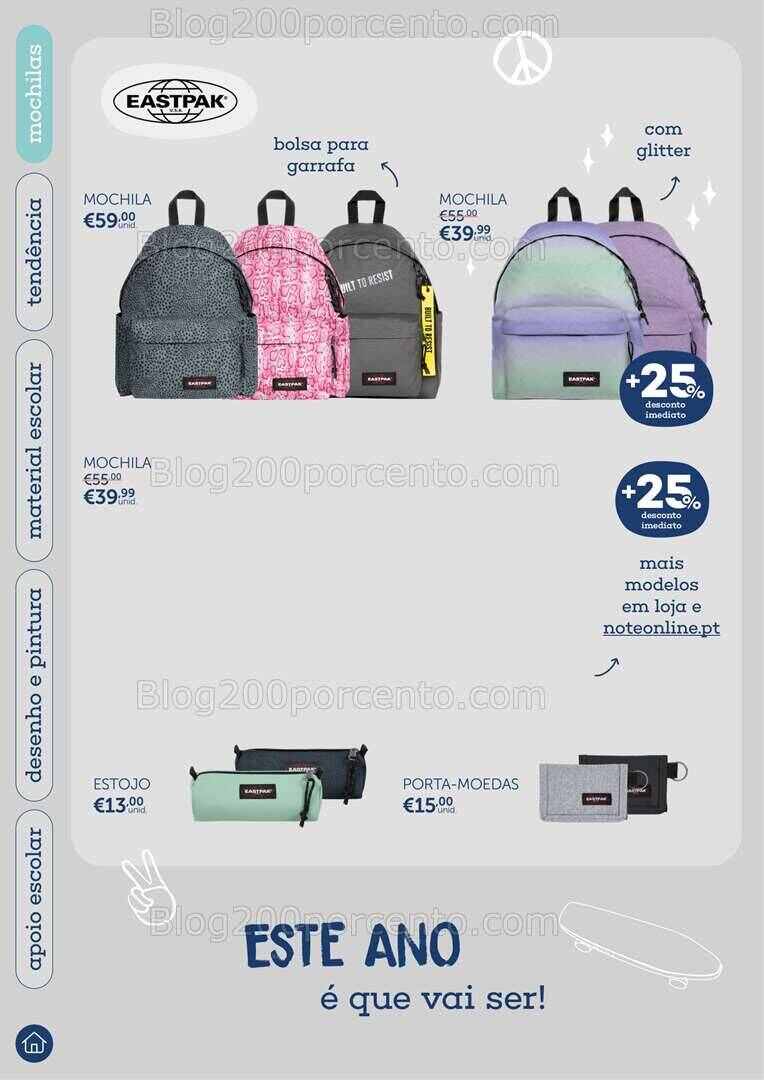 Antevisão Folheto NOTE Regresso às Aulas Promoções até 25 setembro