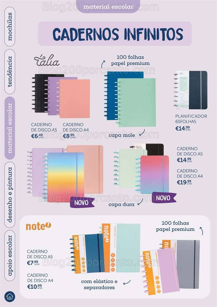 Antevisão Folheto NOTE Regresso às Aulas Promoções até 25 setembro