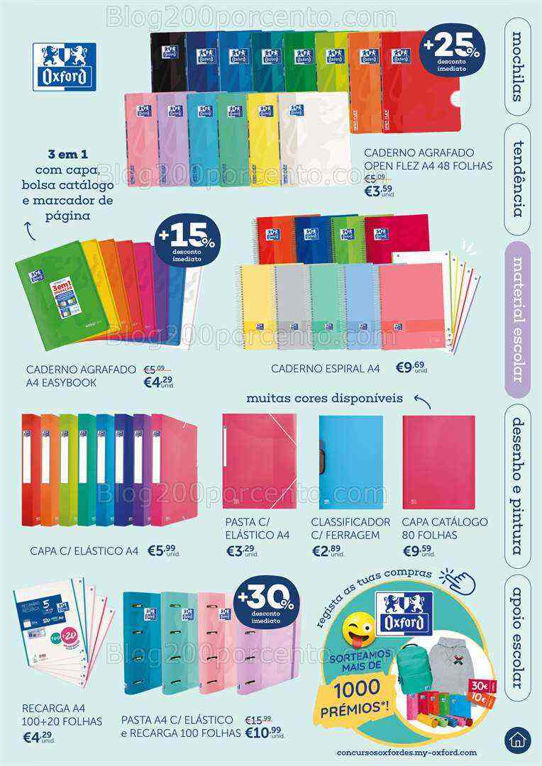 Antevisão Folheto NOTE Regresso às Aulas Promoções até 25 setembro