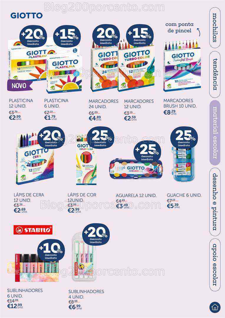 Antevisão Folheto NOTE Regresso às Aulas Promoções até 25 setembro