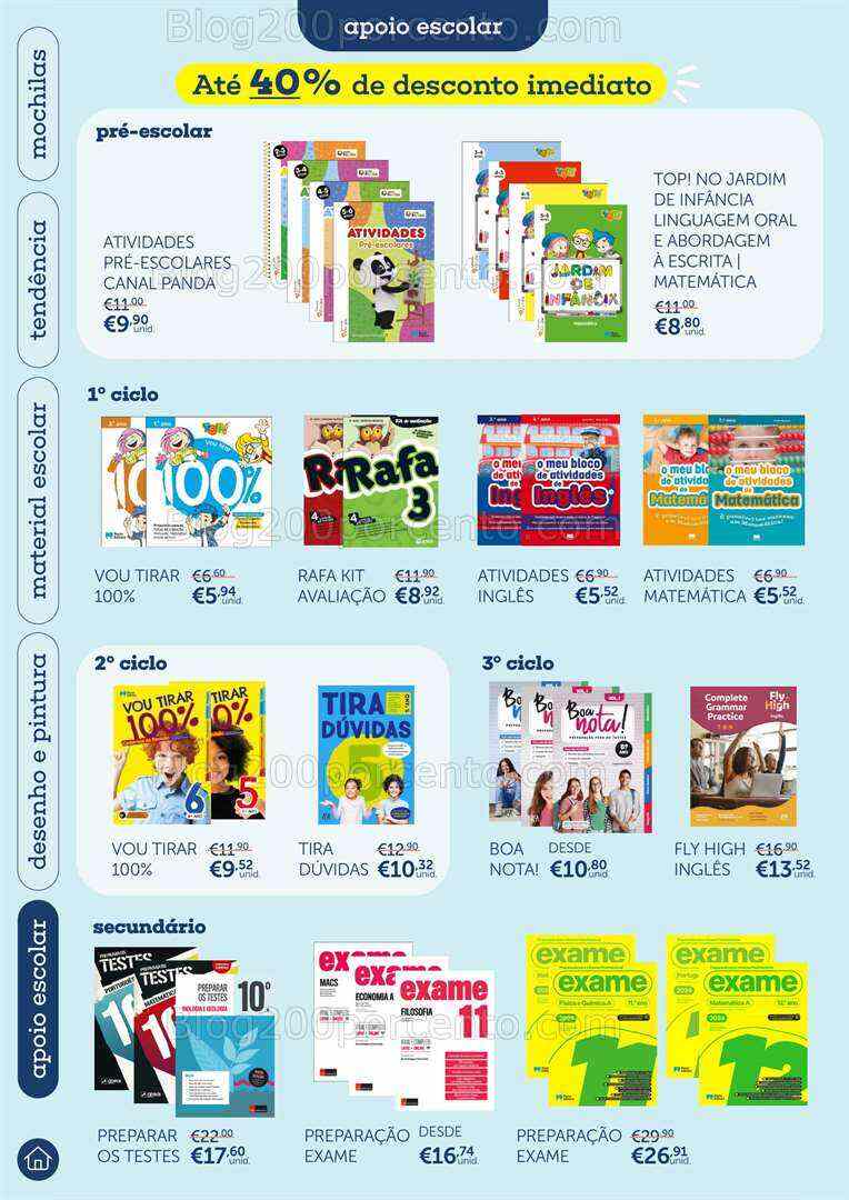 Antevisão Folheto NOTE Regresso às Aulas Promoções até 25 setembro