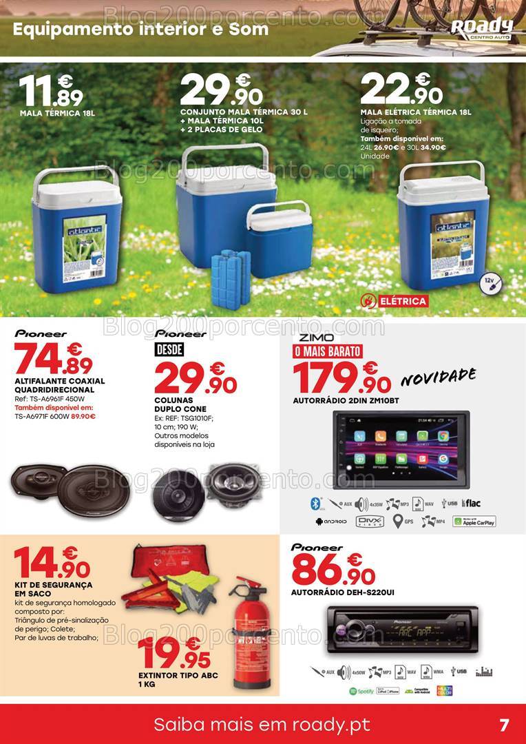 Antevisão Folheto ROADY Promoções de 1 a 25 agosto