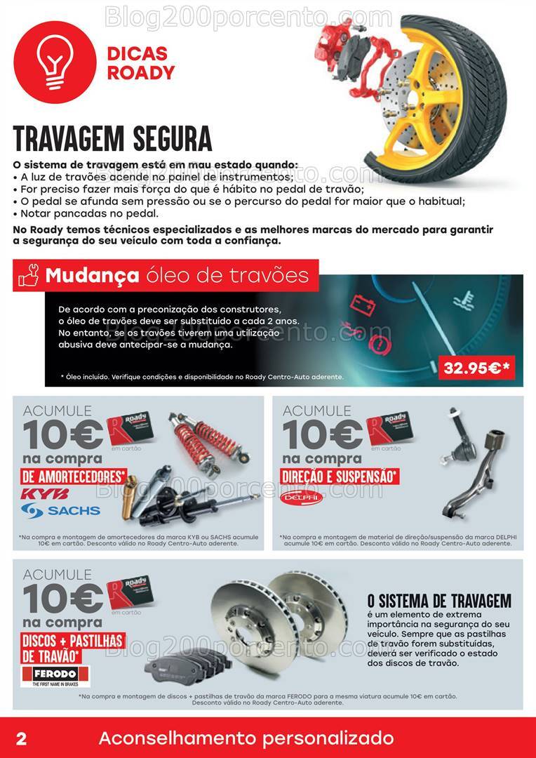 Antevisão Folheto ROADY Promoções de 29 agosto a 22 setembro