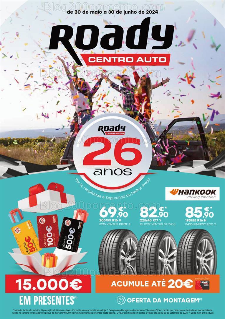 Antevisão Folheto ROADY Promoções de 30 maio a 30 junho